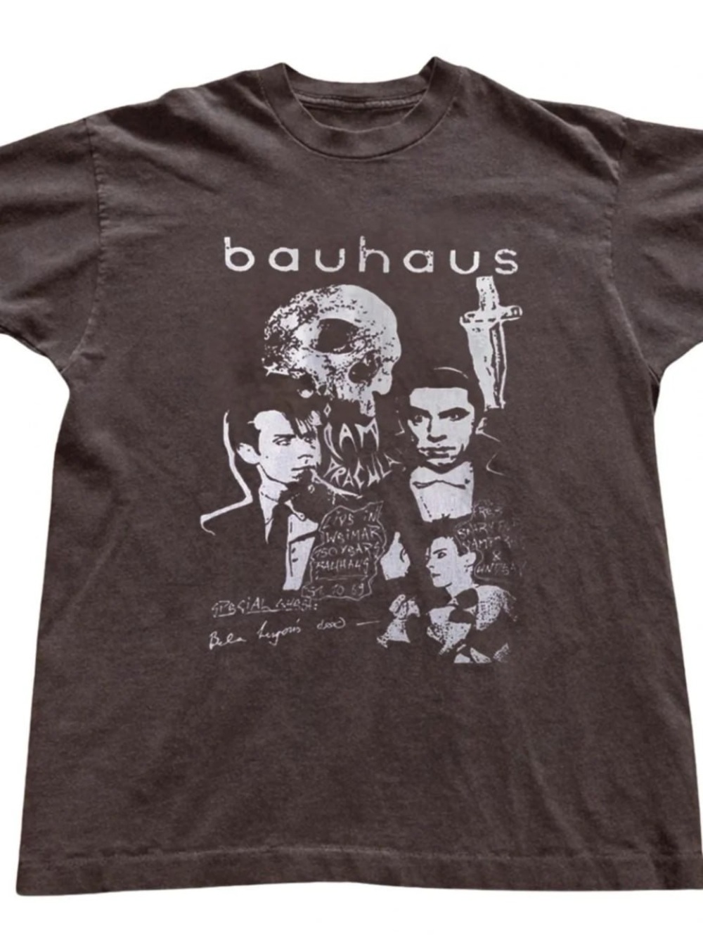 Brown Bauhaus Graphic Tee